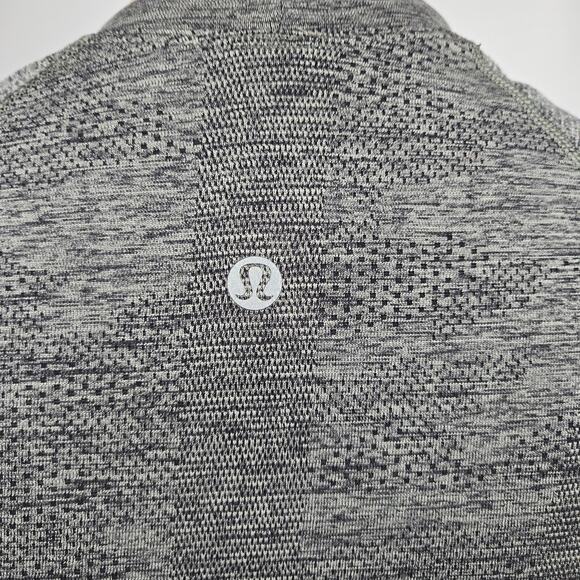 Lululemon Swiftly Tech Long Sleeve Crew Camo Green Size 4 - Picture 4 of 7